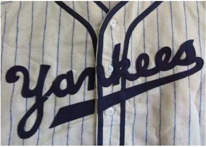 Stall & Dean Game Worn Yankees Baseball Jersey #2