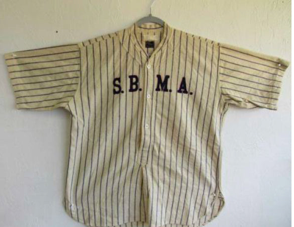 Stall & Dean Game Worn Baseball Jersey - S. B. M. A. #3