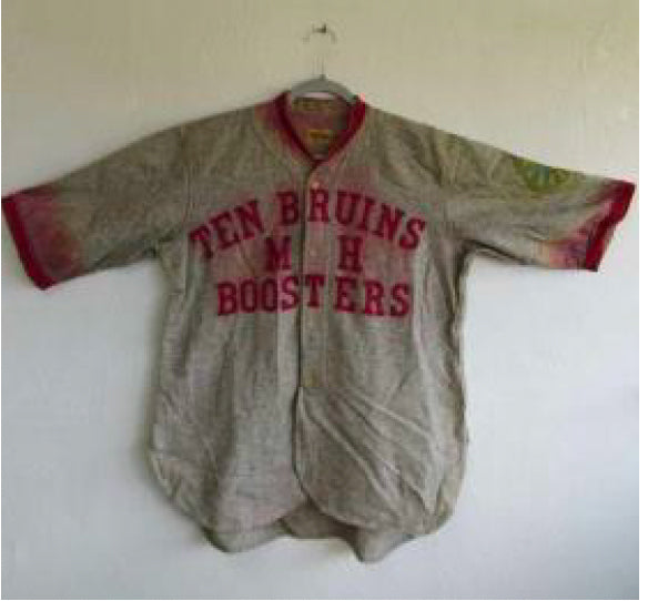 Stall & Dean Game Worn Baseball Jersey - Ten Bruins NH Boosters #7