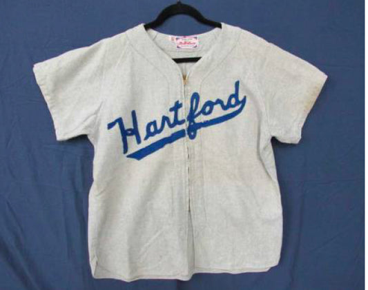 Stall & Dean Game Worn Baseball Jersey - Hartford #12