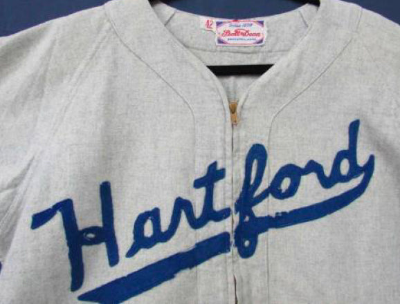 Stall & Dean Game Worn Baseball Jersey - Hartford #12