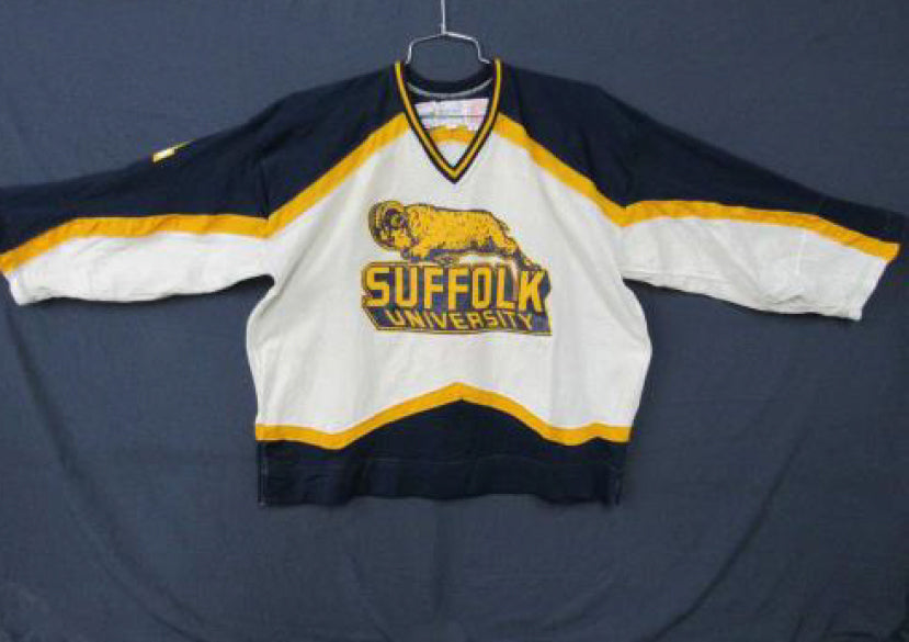 Stall & Dean Game Worn Hockey Jersey - Suffolk University