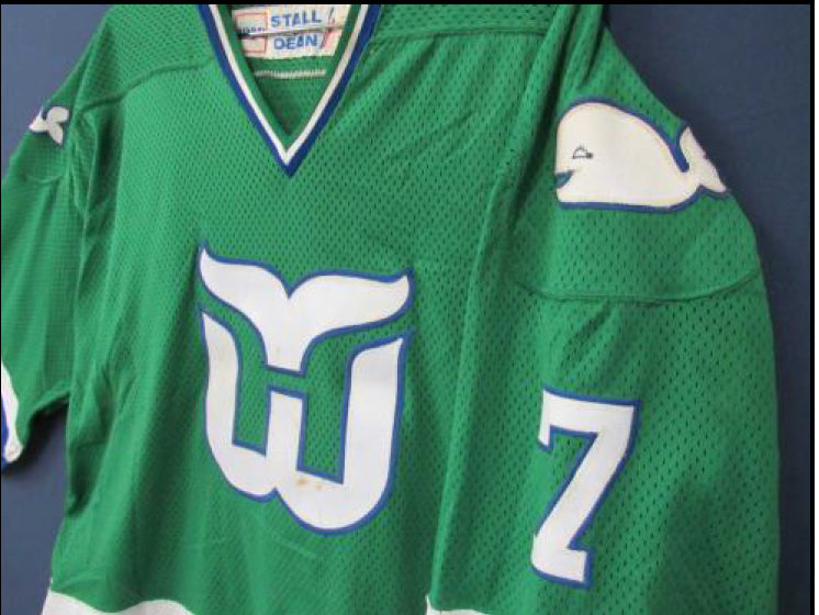 Stall & Dean Game Worn Hockey Jersey - Hartford Whalers