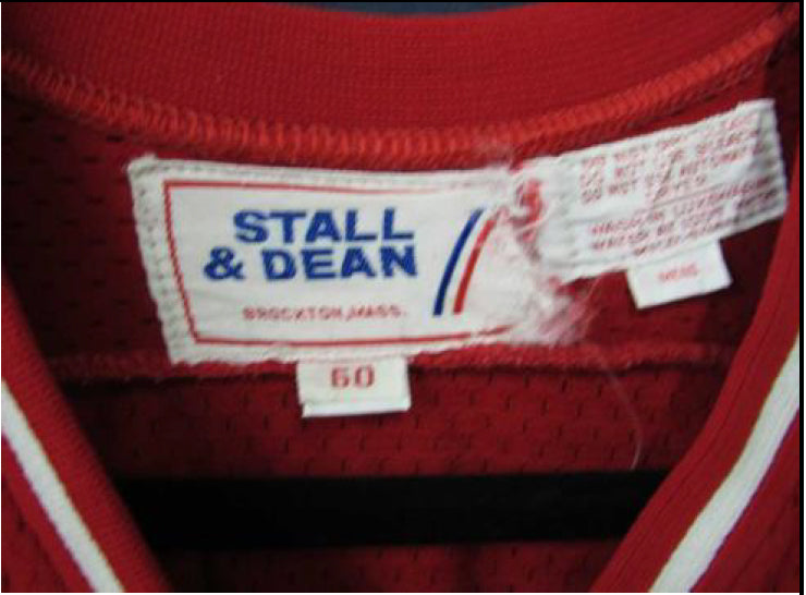 Stall & Dean Game Worn Hockey Jersey – Miami University