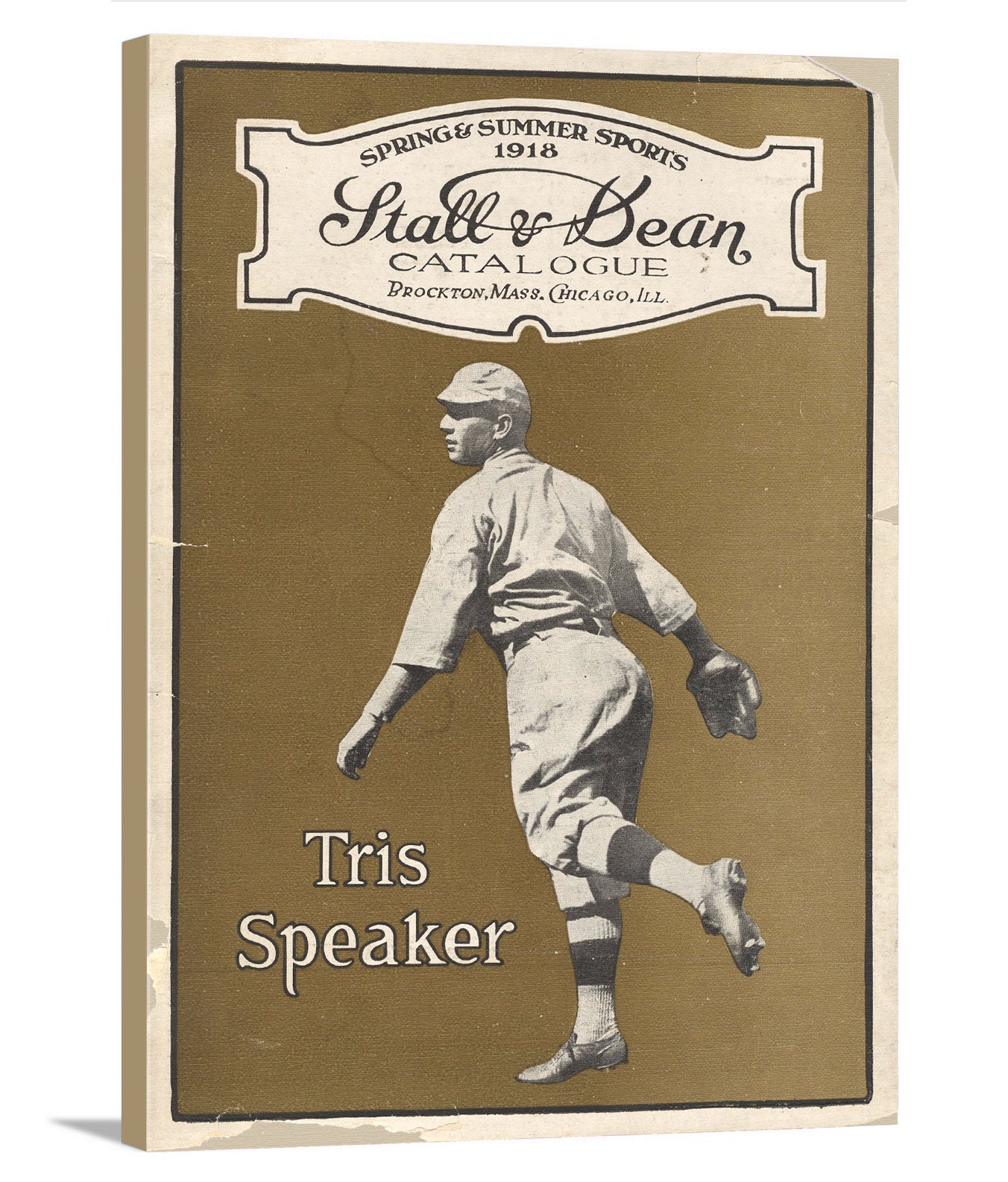 Stall & Dean Canvas Print Vintage Spring & Summer 1918 Catalog Cover