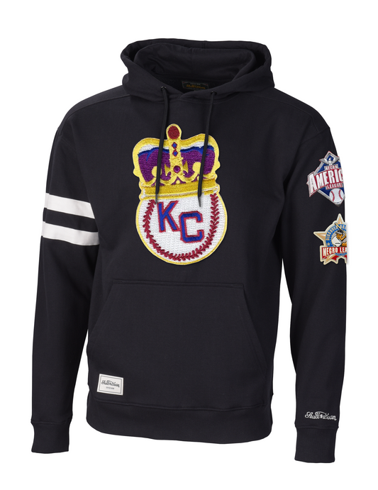 NLB Kansas City Monarchs Black Pullover Hoodie