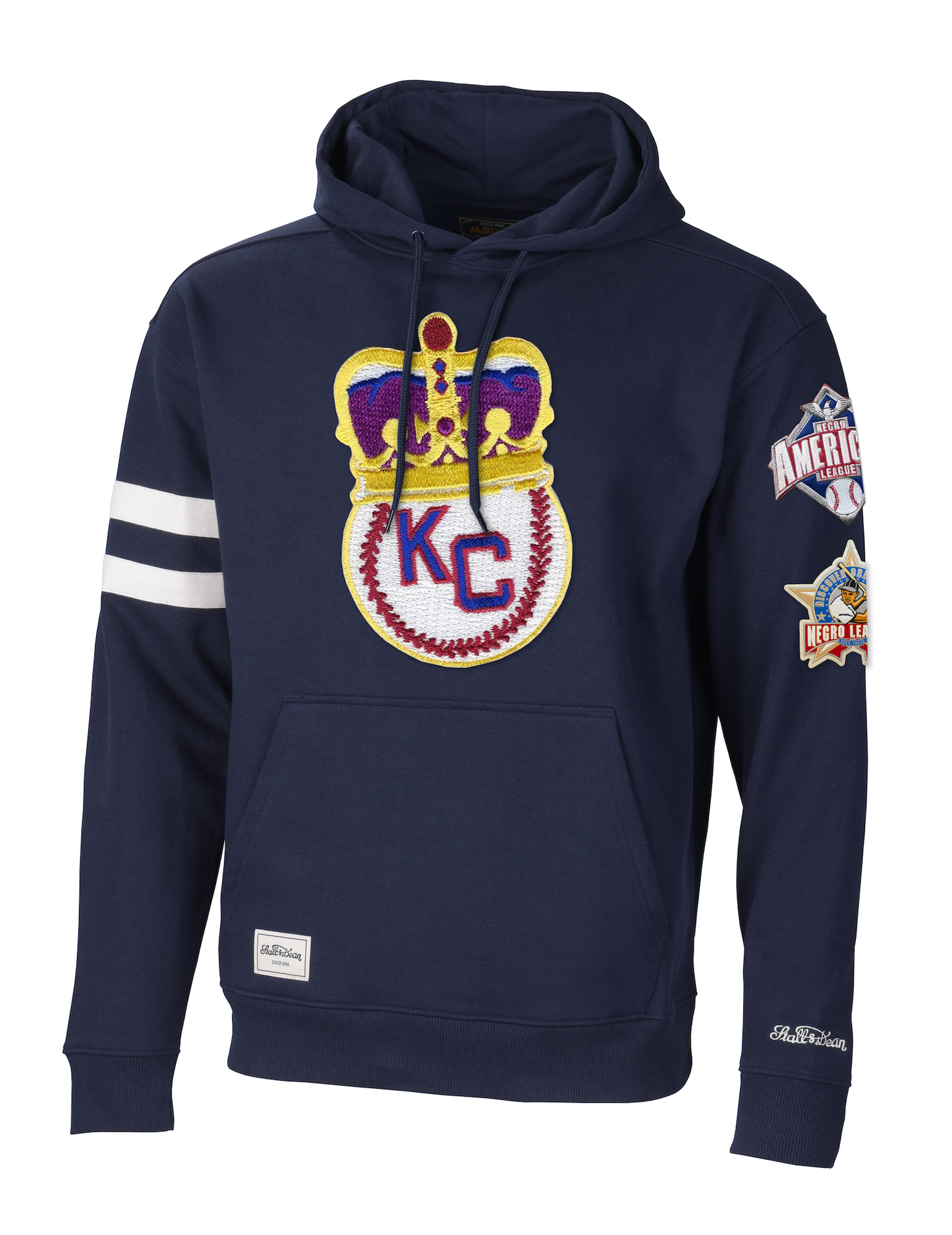 NLB Kansas City Monarchs Navy Pullover Hoodie